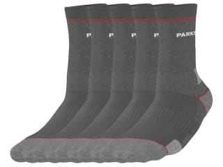 PARKSIDE® Lot de 5 paires de chaussettes de travail homme à 2,50€