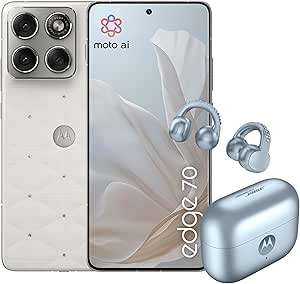 Móvil Motorola Edge 70 de 12GB/512 GB + Auriculares Moto Buds Loop por 378.45€