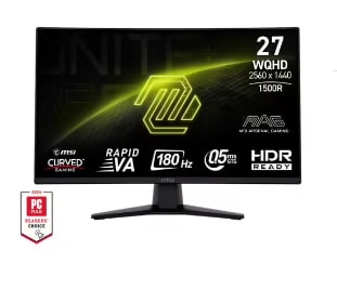 Écran PC 27'' MSI MAG 274CQF Incurvé à 139,99€