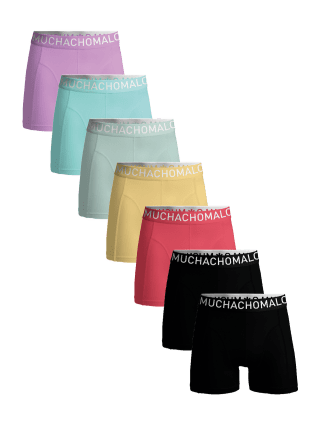 50% korting op 6- & 7-packs Muchachomalo ondergoed