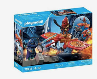 PLAYMOBIL - Heroes: Hero Drone Fight with Evil Ninja voor €9,24 bij Amazon