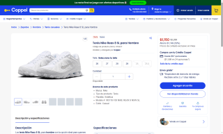 Tenis Nike Reax 8 SL por $1,150 | Oferta Coppel