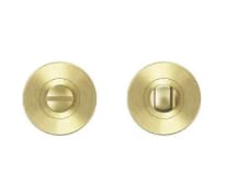 Lot de 2 poignée de porte - INSPIRE en acier mat doré à 6,95€