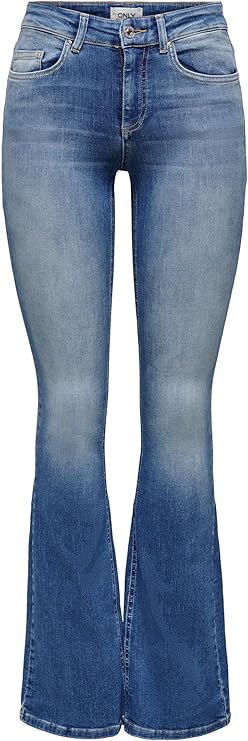 ONLY Flared fit jeans voor €23,20 bij Amazon