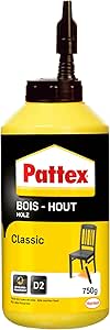 Colle bois classique Pattex au prix de 6,46€