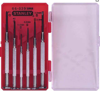 Stanley Schroevendraaier Set voor €6,37
