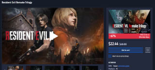 Resident Evil Remake Trilogy por $389 | GamersGate