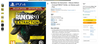 Rainbow Six Extraction - Deluxe Edition PS4 voor €5,68