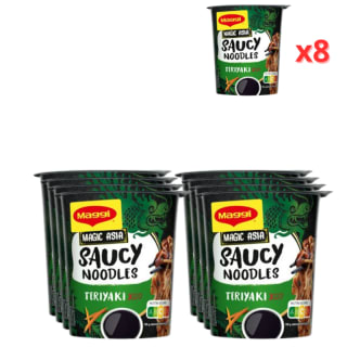 Maggi Saucy Noodles Teriyaki 8x75g por 3.99€