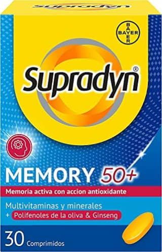 Supradyn Memory 50+ Multivitaminas 30 Comprimidos por 8,28€