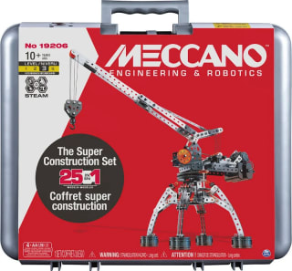 Meccano Maletín Construcción 638 Piezas 25 Modelos por 33,74€