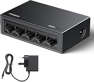 UGREEN 5 Port Ethernet Switch – Amazon Prime Deal £6.64