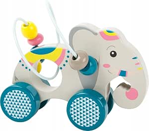 Small Foot - Houten Duwfiguur Olifant voor €4,07 bij Amazon