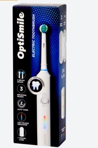 Cepillo de dientes eléctrico OptiSmile 5 piezas por 7,77€