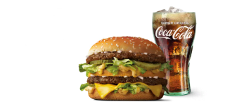 Big Mac refresco pequeño por 3,90€