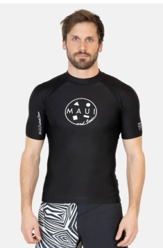 Polera UVP Meika Negro Hombre Maui and Sons Rebaja $19.990 Solo en Falabella.com