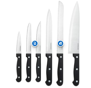 Coffret 6 couteaux Indispensable - Sélection d'Experts à 6,99€