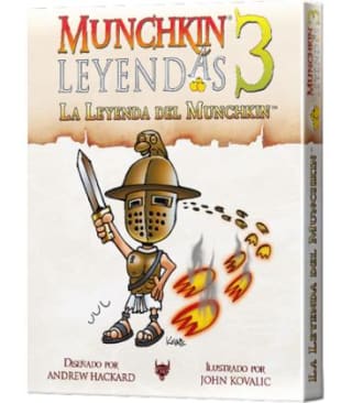 Juego de Mesa Munchkin Leyendas 3: La Leyenda del Munchkin por 5€