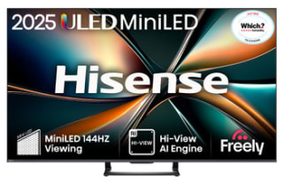 Hisense 75U7QTUK 75" Mini-LED 4K HDR Smart TV – £799 with code (85" £1099)