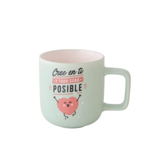 Mr. Wonderful - Taza de cerámica 290ml - Cree en Ti y Todo Sera Posible por 2.99€