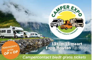 Gratis ticket voor de CamperExpo