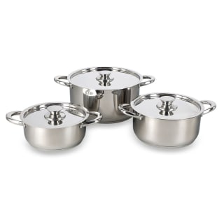 Batería de Cocina Acero Inoxidable Wens 6 Piezas por $29.990 en ABC