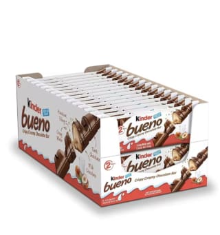 Kinder Bueno Chocolate o White 60 unidades por 15,87€