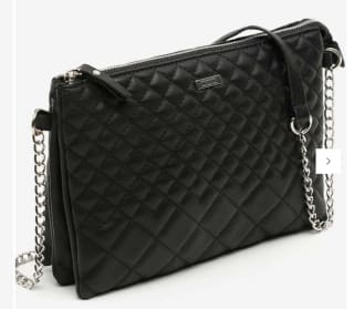 Bolso de fiesta acolchado con correa ed.