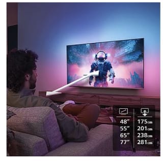 TV OLED 55" Philips Ambilight 55OLED770/12 UHD 4K Philips P5 por 679€