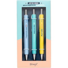 Mr. Wonderful - Set de 3 bolis para inspirarte y superarte por 2.99€