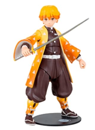 Figura McFarlane Demon Slayer: Zenitsu Agatsuma 18cm por 19.99€.