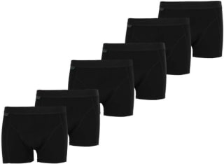 Basset - Heren Boxershort Bamboo - 6-Pack voor €11,95 bij ibood