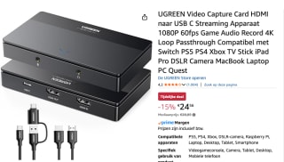 UGREEN HDMI 4K60Hz Video Capture Card voor €24,56 bij Amazon