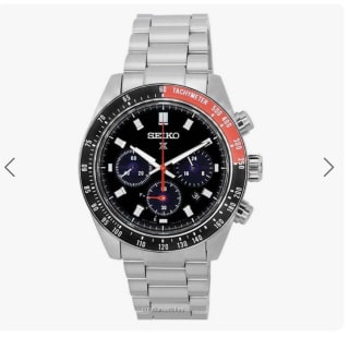 SEIKO prospex speedtimer go large solar chronograph black dial ssc915p1 por 563€