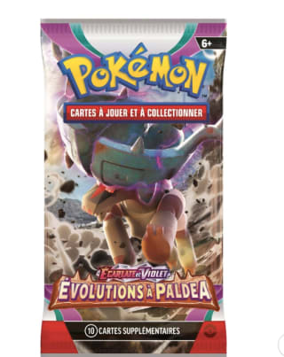 Pokémon TCG Scarlet and Violet Paldea Evolved boosterpack voor €5,99 bij Smyths Toys