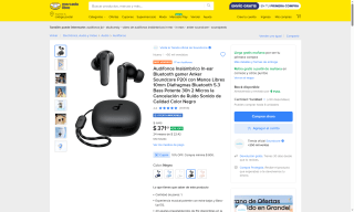 Audífonos Anker Soundcore P20i por $371 | Oferta Mercado Libre
