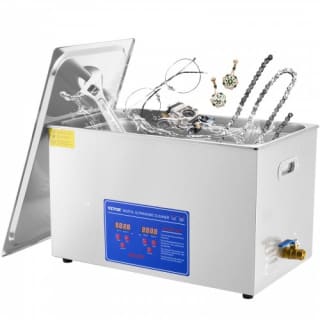Nettoyeur à Ultrasons Vevor 30 L, Acier Inox, 600W à 235,99€