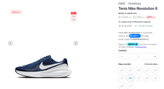 Tenis Nike en Oferta a Menos de $950 | InnovaSport