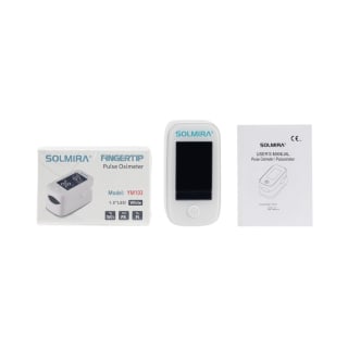 Solmira Oxímetro de Pulso de Dedo Blanco 3x3x6cm por 5.94€