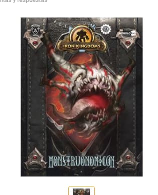 Iron Kingdoms: Monstruonomicón por 12€