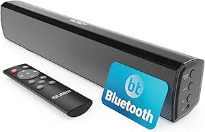MAJORITY Bowfell | Bluetooth Sound Bar for TV | 50 Watt 2.0 Stereo Speaker Soundbar
