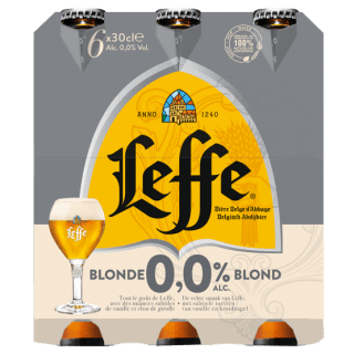 Leffe Blond abdijbier 6-pack voor €2,99 bij Dirk