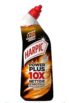 Gel WC Harpic Power Plus Désinfectant Original à 2,13€