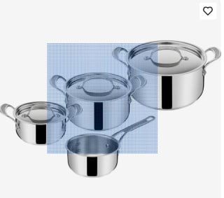 Tefal Jamie Oliver pannenset voor €69,99