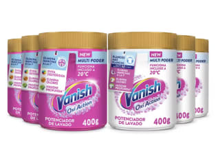 Vanish Oxi Advance Quitamanchas (Lote 6x400g) por 26,72€