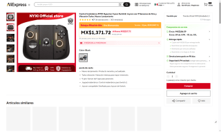 Control NYXI Hyperion 3 por $1,083 | Oferta AliExpress