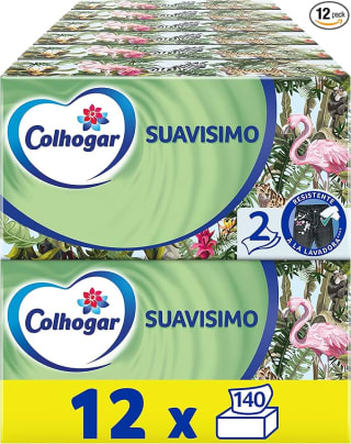Colhogar Pañuelos Faciales Suavísimo Family Pack x 1680 pañuelos por 13.88€