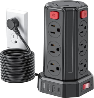 Torre Regleta SMALLRT 12 Tomas 4 USB por $399 | Oferta Amazon