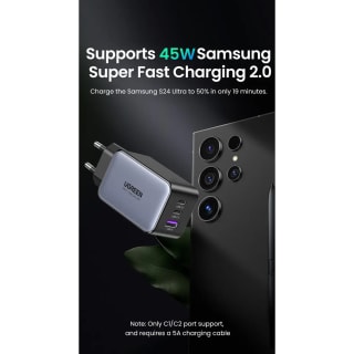 UGREEN Nexode S 65W GaN-oplader voor €21,99 bij Joybuy