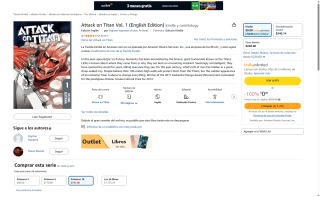 Attack on Titan Vol. 1 English Edition Gratis | Amazon Kindle